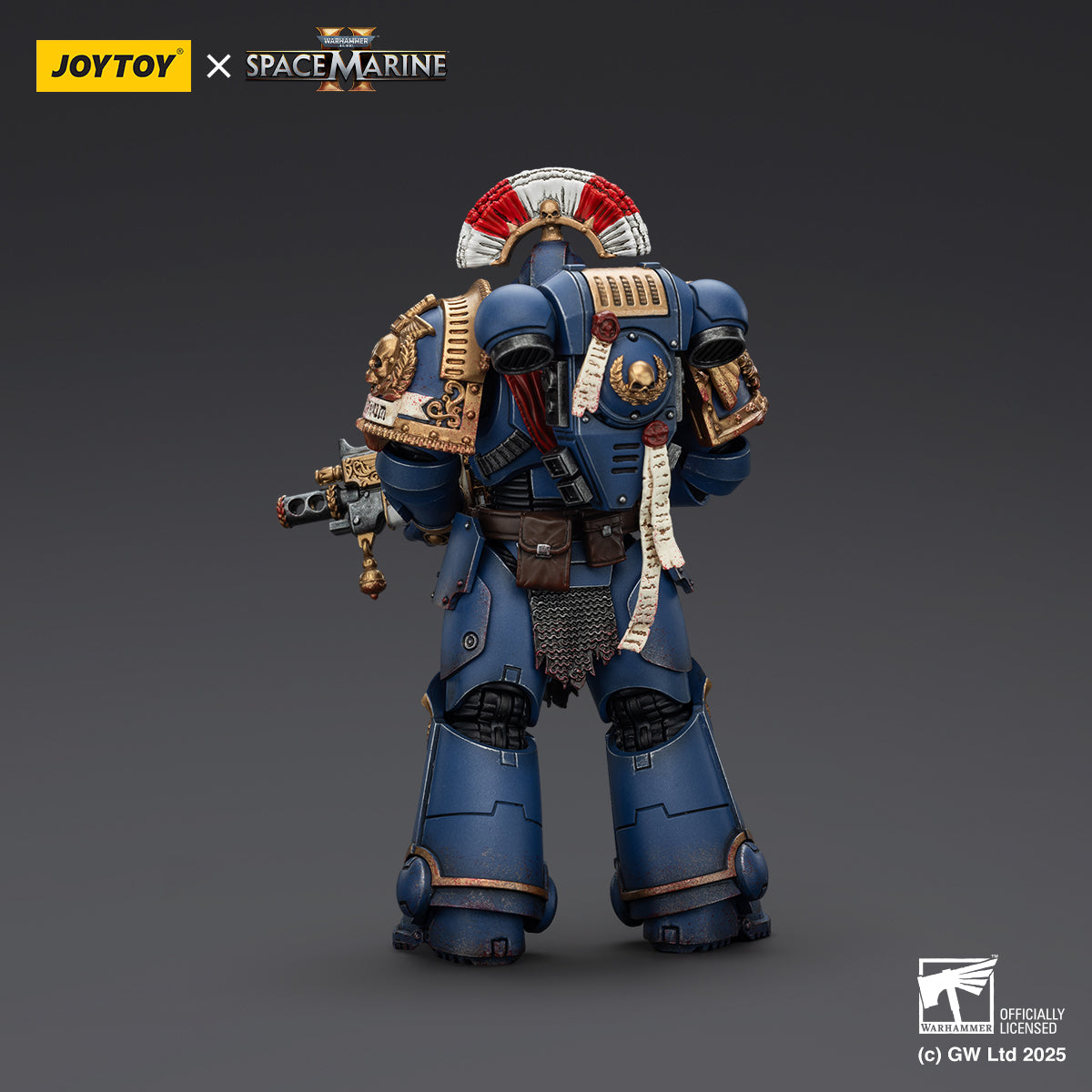Relic Secundus Armour with Artificer bolt rifle, chainsword and bolt pistol