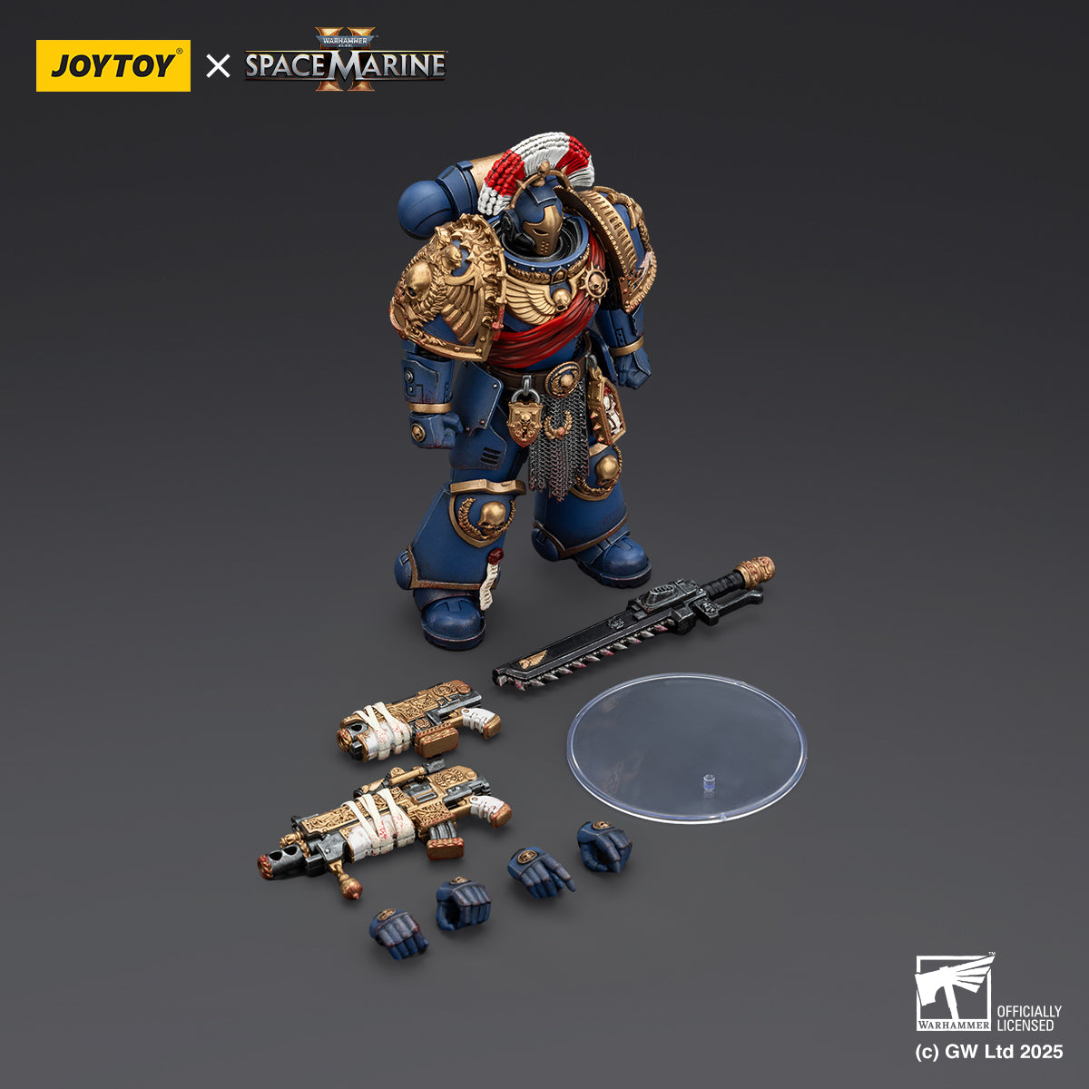 Relic Secundus Armour with Artificer bolt rifle, chainsword and bolt pistol