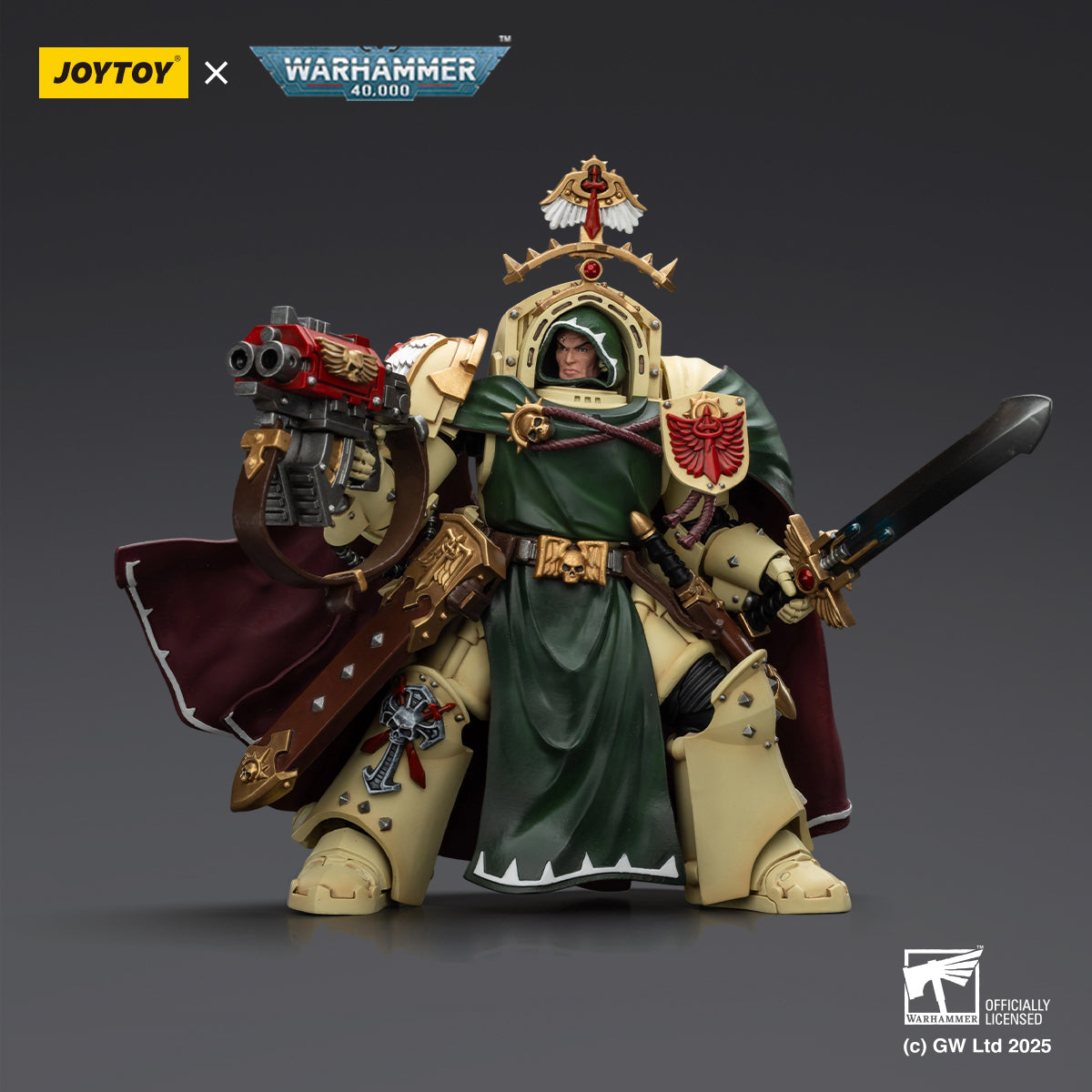 Belial, Grand Master of The Deathwing With the Sword of Silence and Storm Bolter