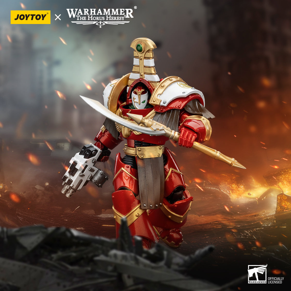 Sekhmet Terminator Cabal - Sekhmet With Combi-Bolter And Achea Force Weapon