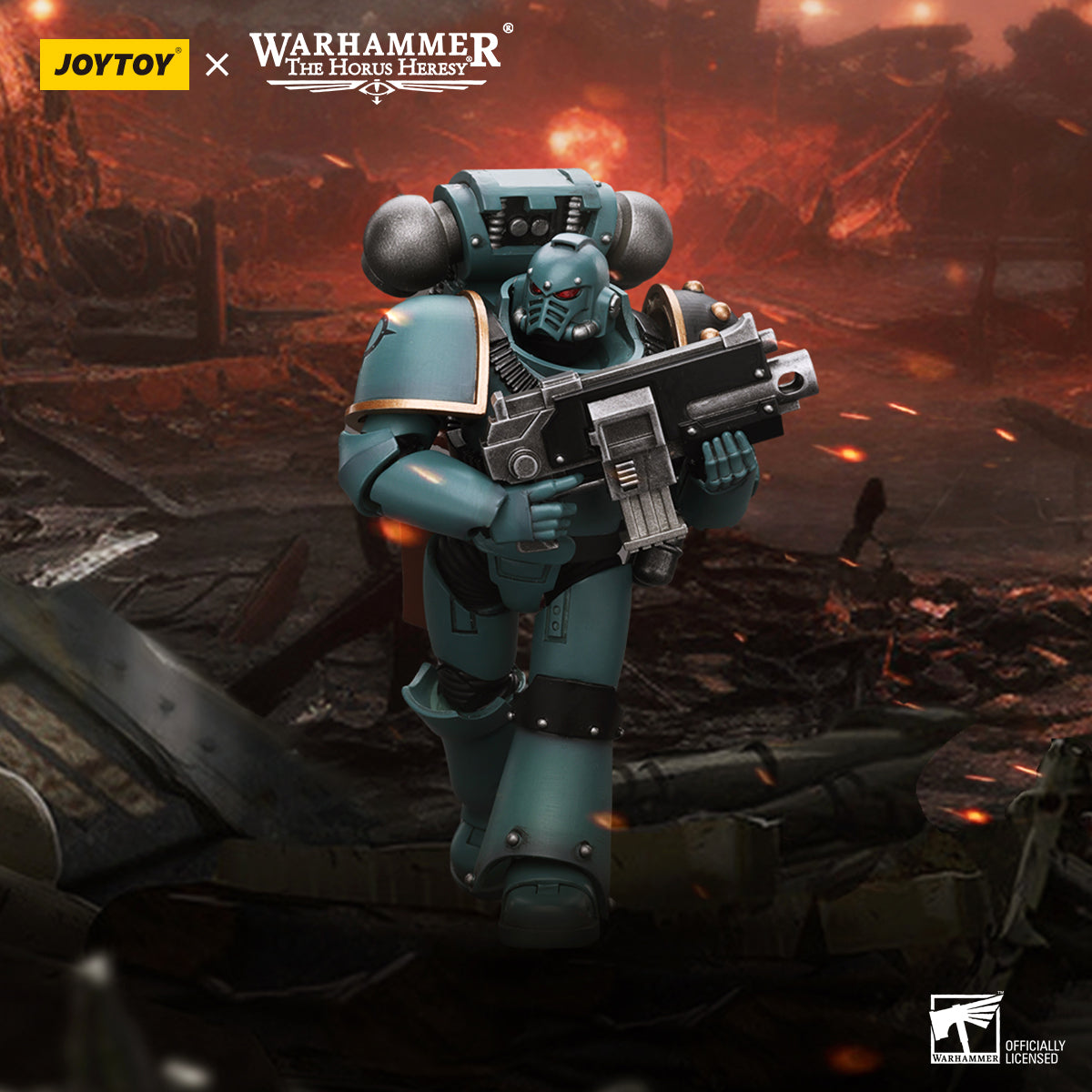 MKIV Tactical Squad Legionary with Bolter