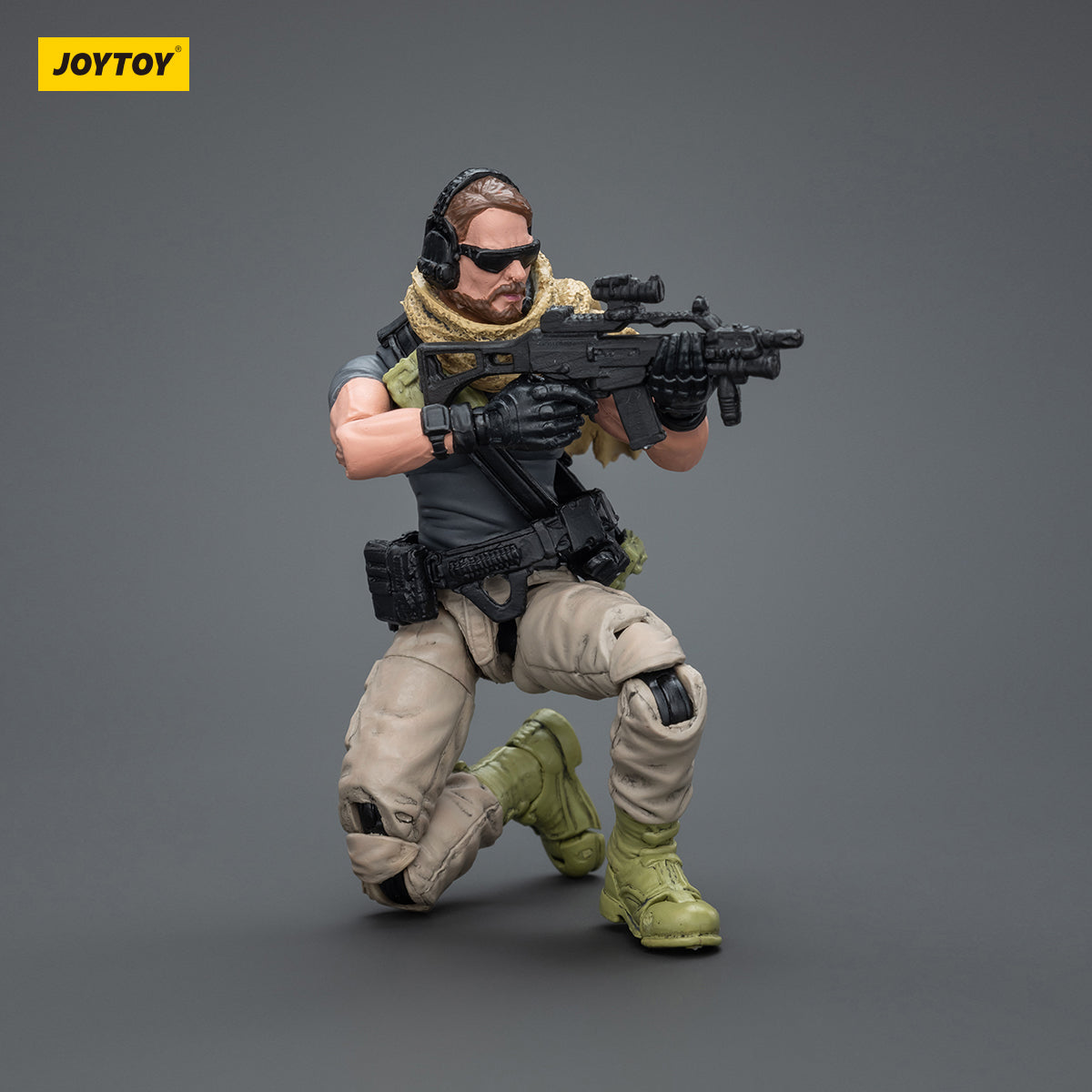 Sack Mercenaries - Sharpshooter in combat pose
