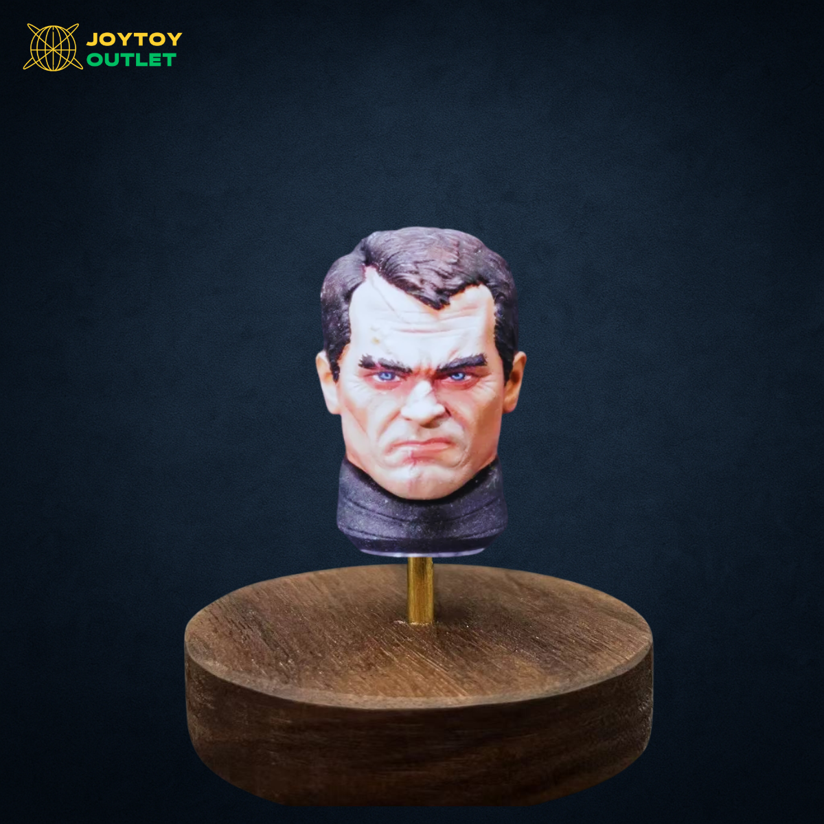 Head Sculpture for Ultramarines Lieutenant Titus