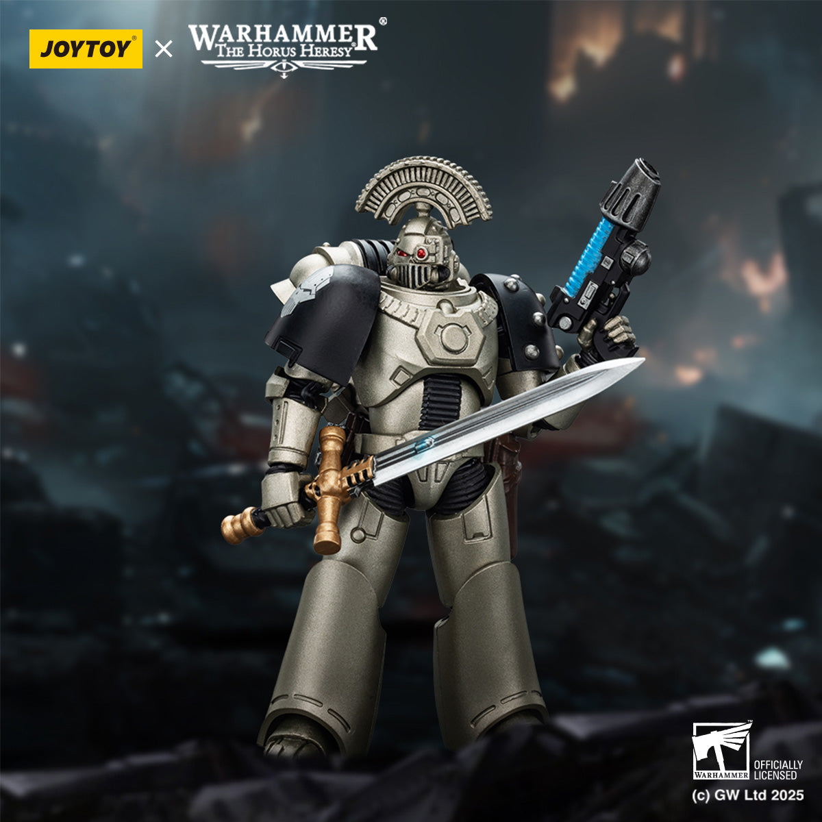MKVI Tactical Sergeant with Power Sword and Plasma Pistol