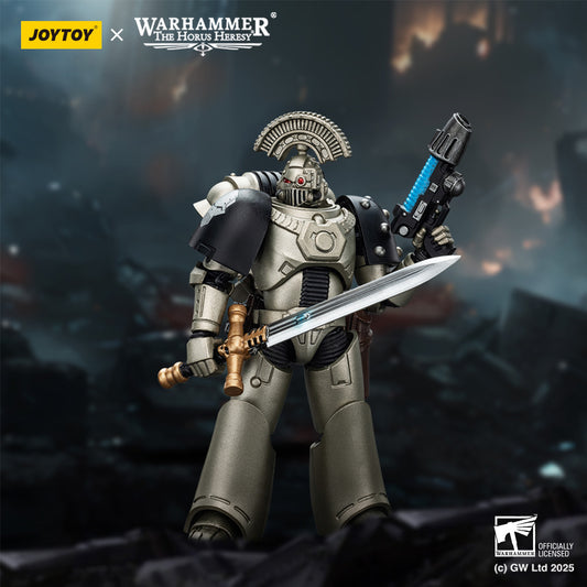 Iron Warriors MKVI Tactical Sergeant with Power Sword and Plasma Pistol