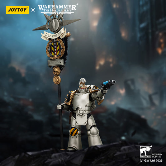 Iron Warriors Command Squad Chosen with Legion Standard