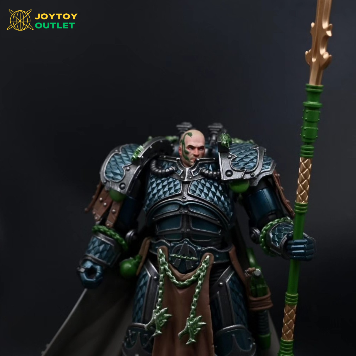Head Sculpture for Alpha Legion Alpharius Primarch of the XXth Legion