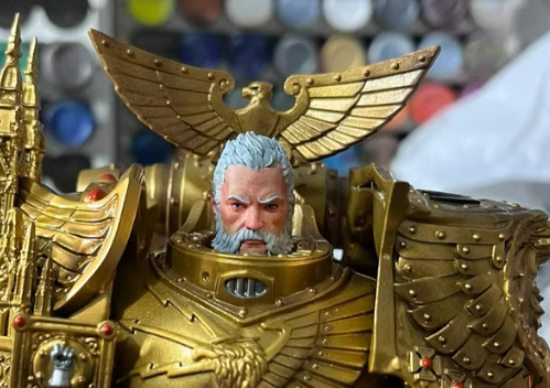 Premium Custom Rogal Dorn helmet