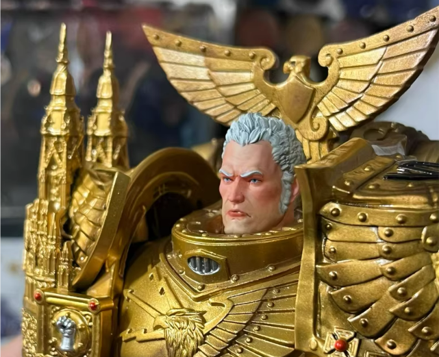 Premium Custom Rogal Dorn helmet