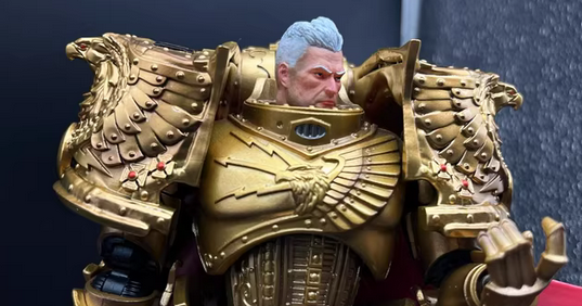 Premium Custom Rogal Dorn helmet