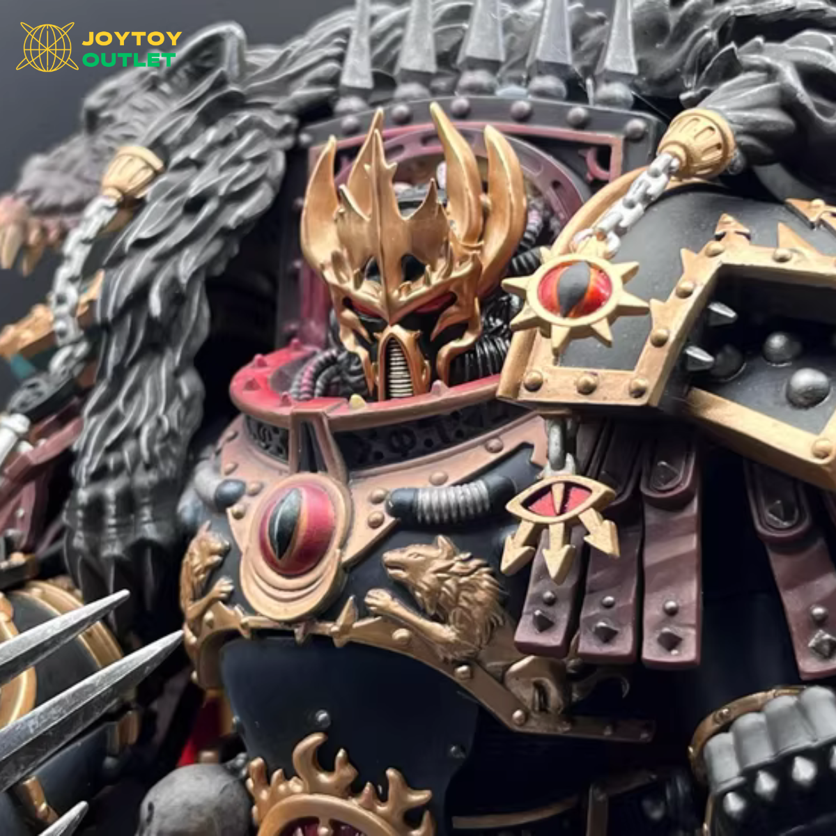 Mask for Warmaster Horus Primarch of the XVlth Legion