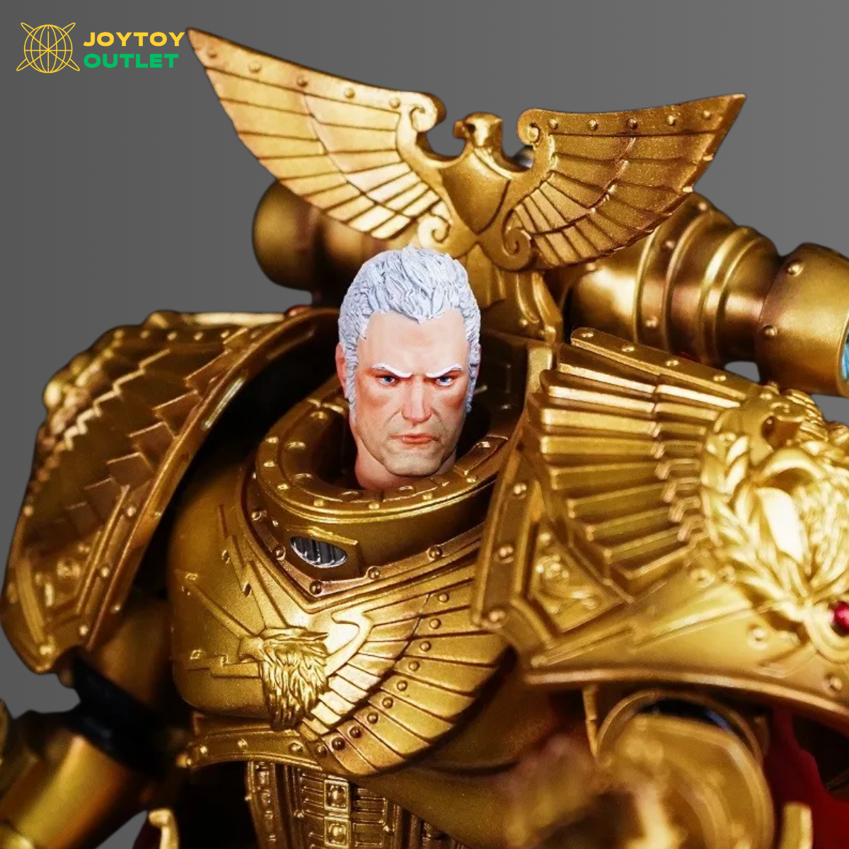 Head Sculpture for Rogal Dorn Primarch of the Vllth Legion