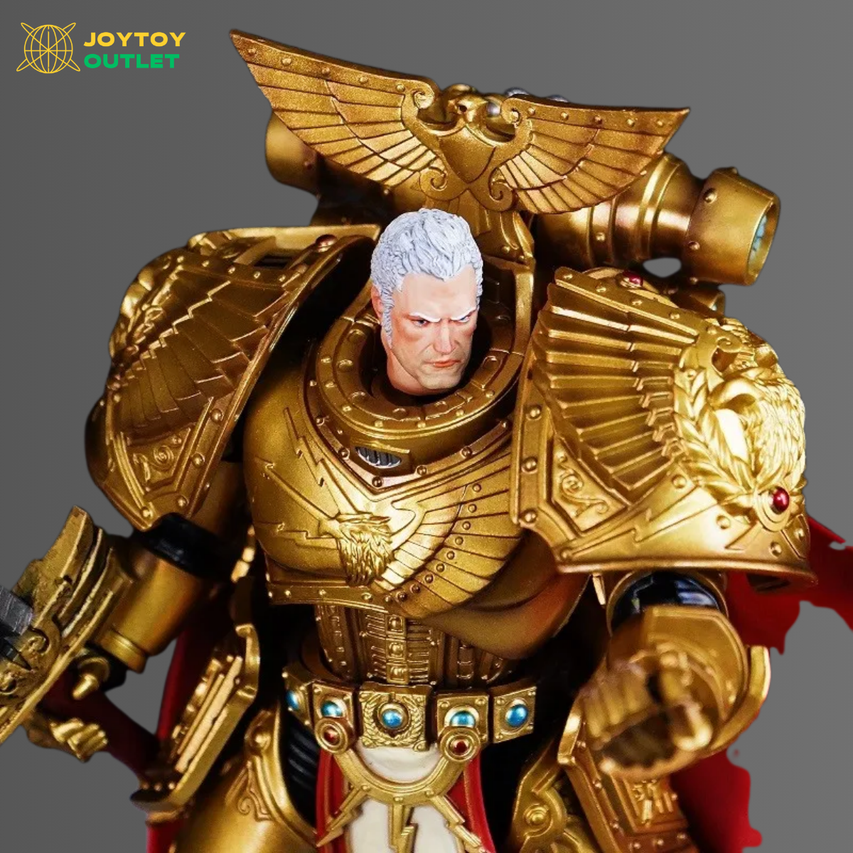 Head Sculpture for Rogal Dorn Primarch of the Vllth Legion