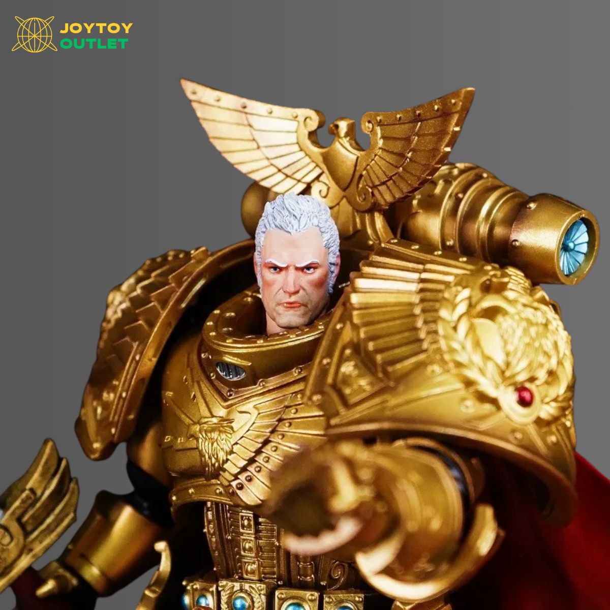 Head Sculpture for Rogal Dorn Primarch of the Vllth Legion