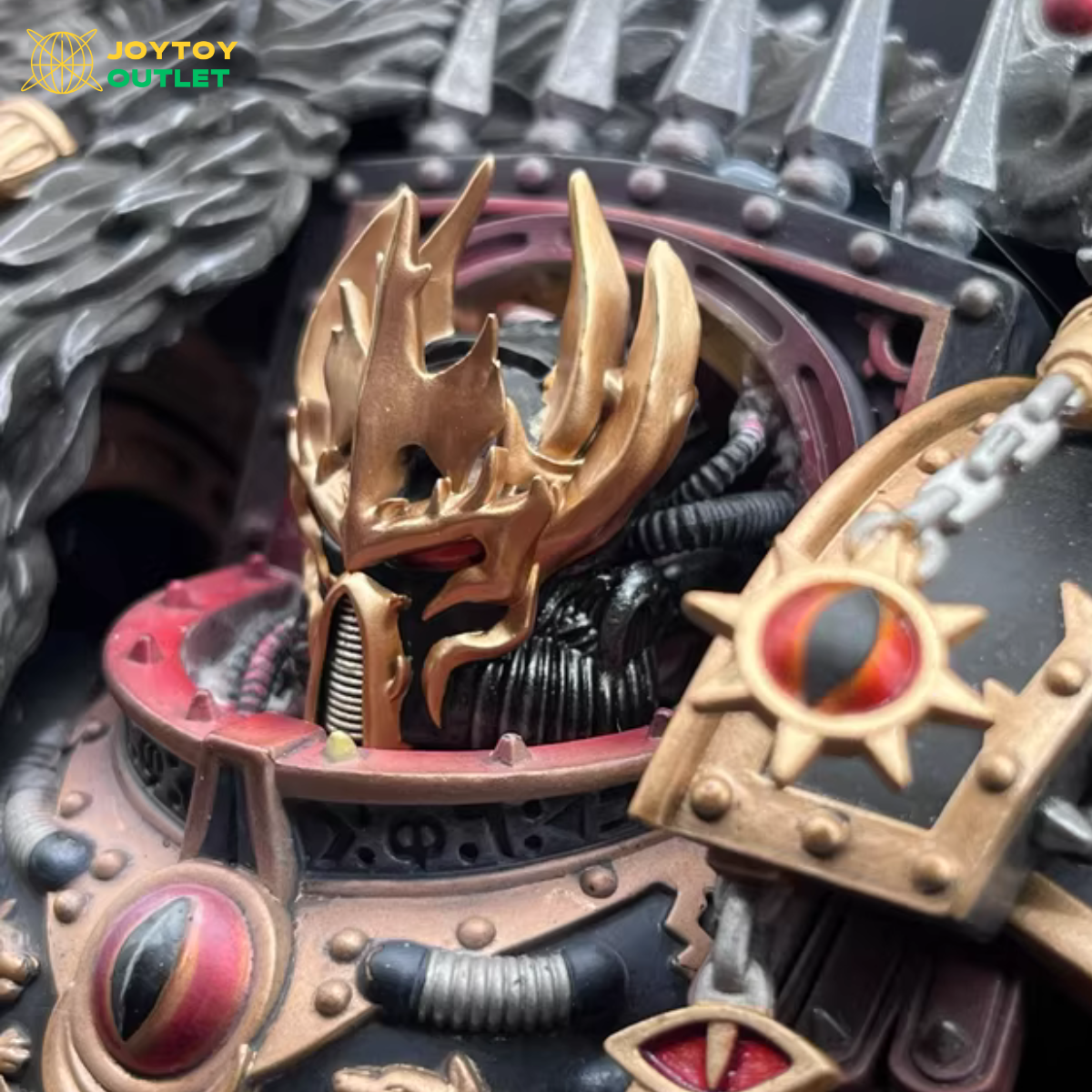 Mask for Warmaster Horus Primarch of the XVlth Legion