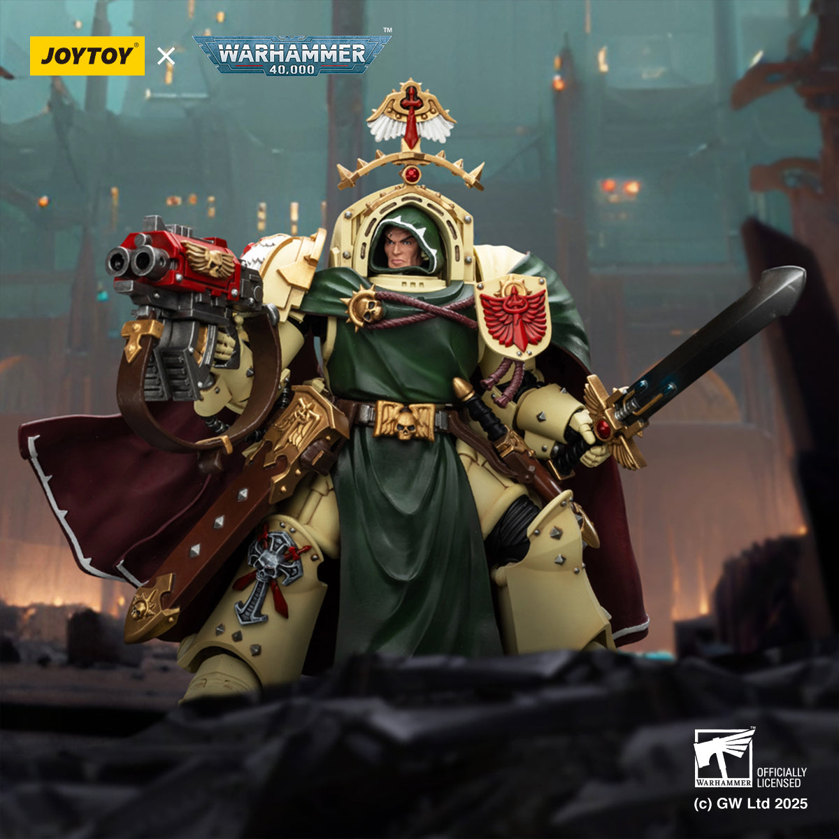 Belial, Grand Master of The Deathwing With the Sword of Silence and Storm Bolter