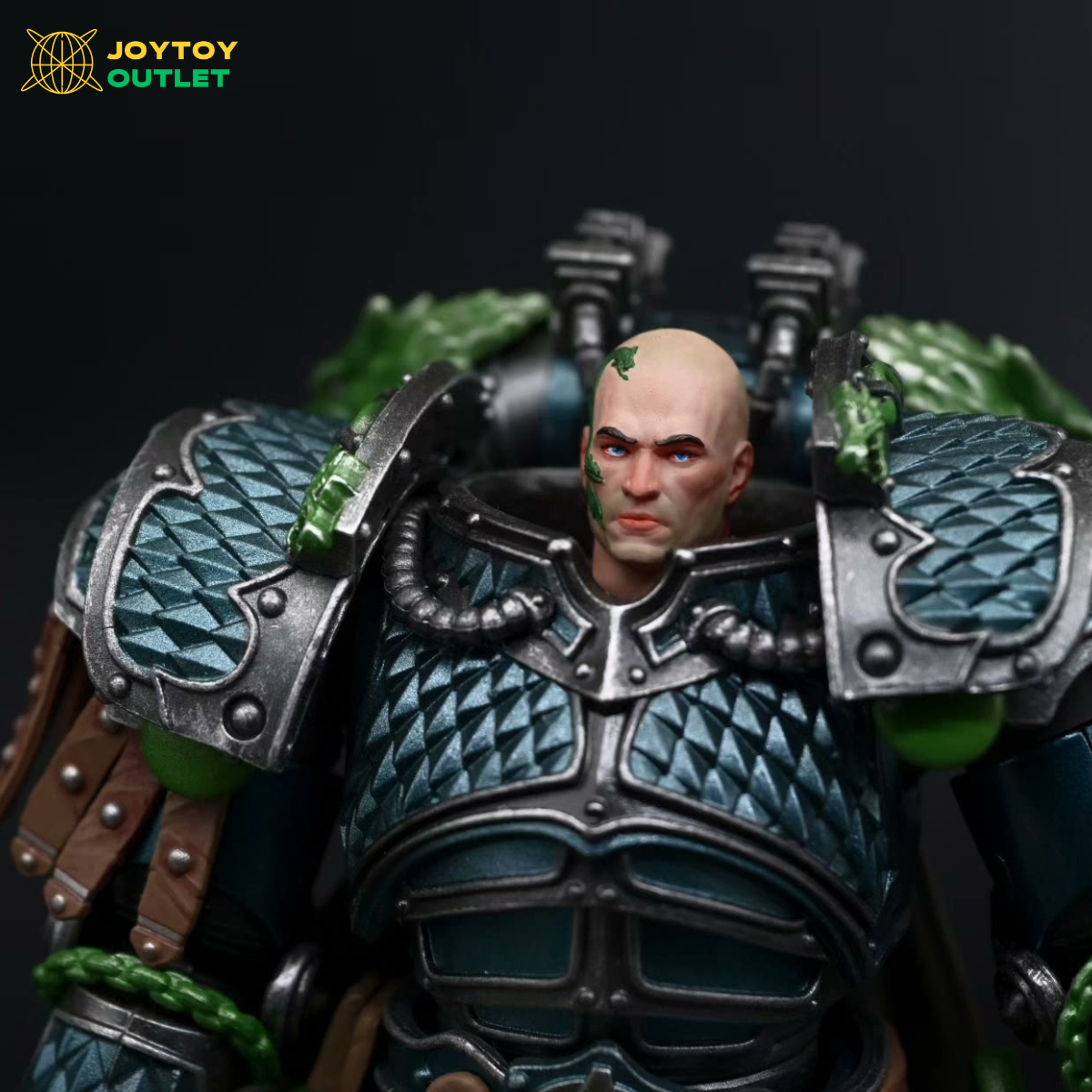 Head Sculpture for Alpha Legion Alpharius Primarch of the XXth Legion