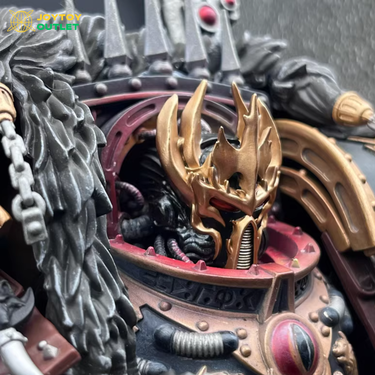 Mask for Warmaster Horus Primarch of the XVlth Legion