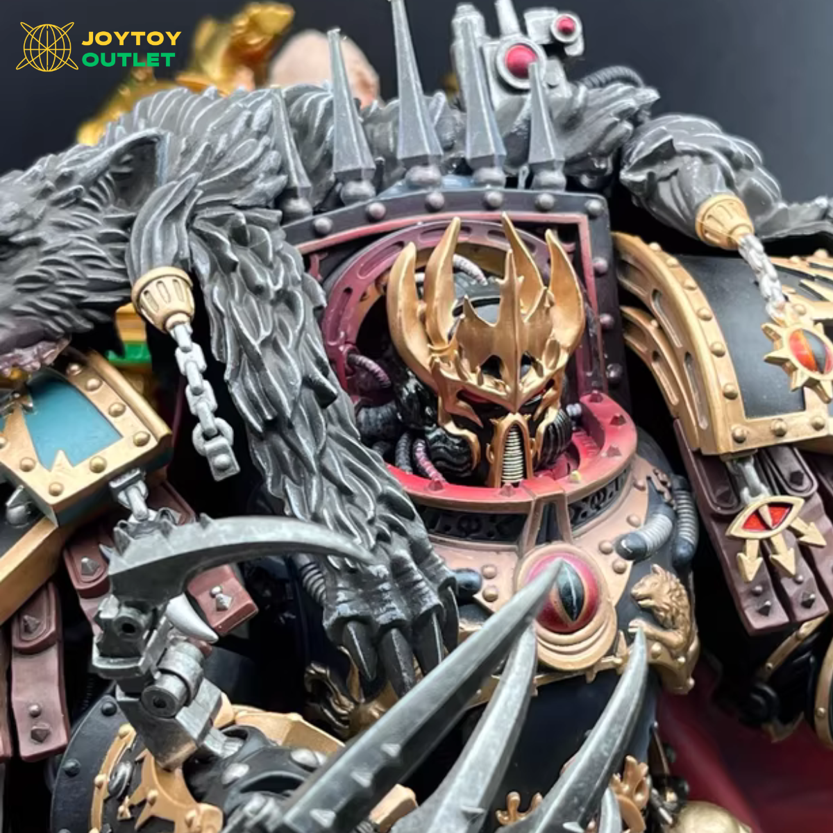 Mask for Warmaster Horus Primarch of the XVlth Legion