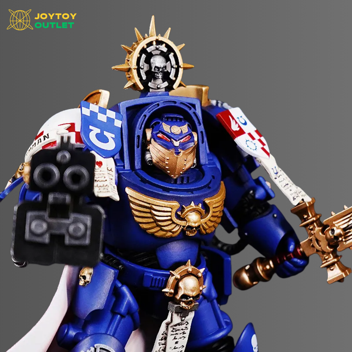 Helmet for Terminator Captain Severus Agemman