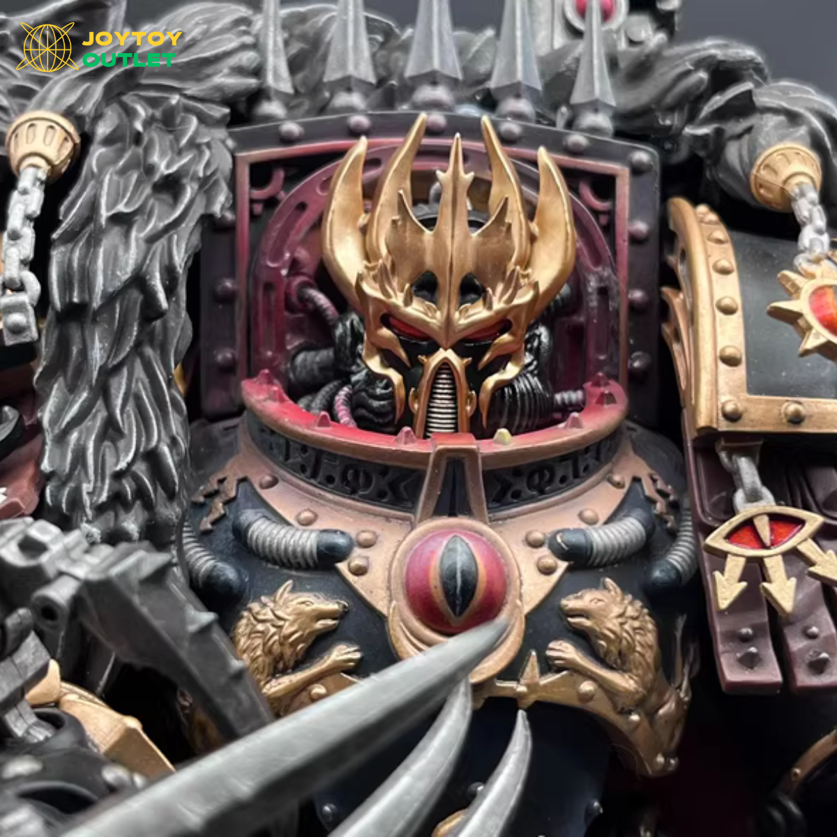 Mask for Warmaster Horus Primarch of the XVlth Legion