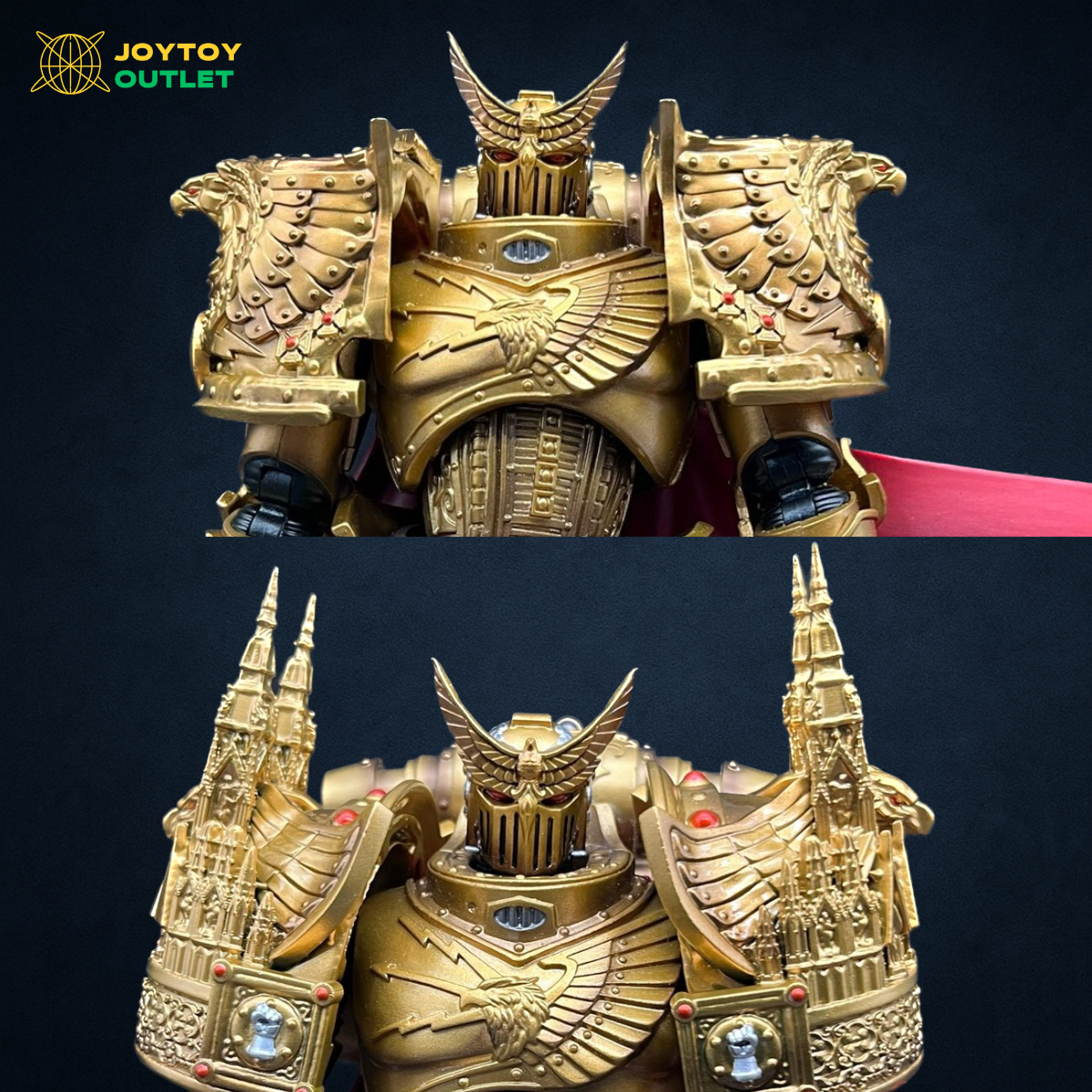 Warhammer armor and cloak custom kit for collector figure