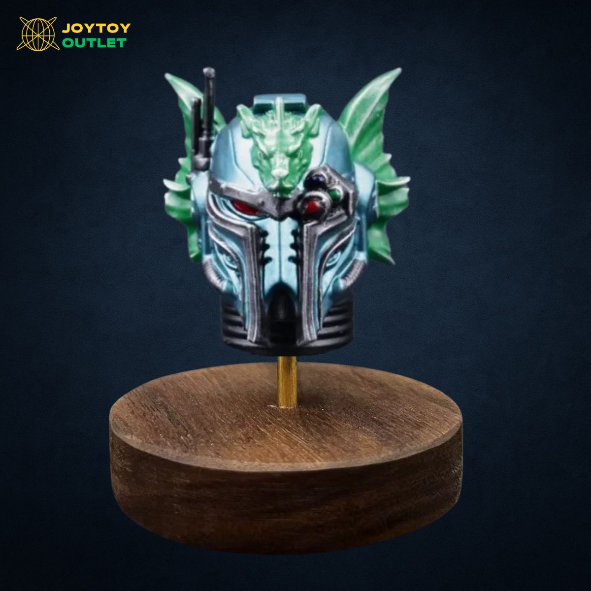 Alpharius' Command Helm – Alpha Legion (1/18 Scale)