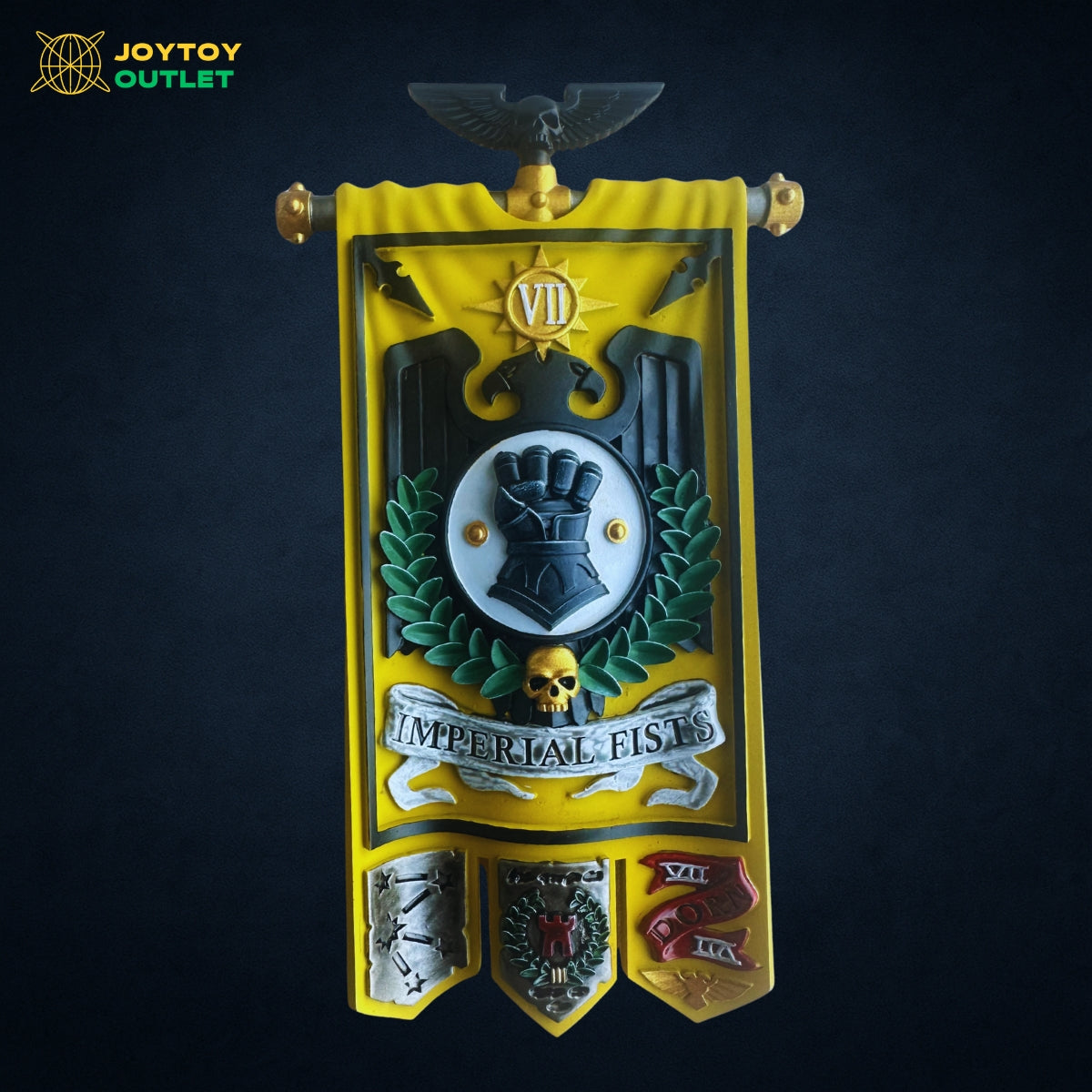 Imperial Fists Custom Battle Banner