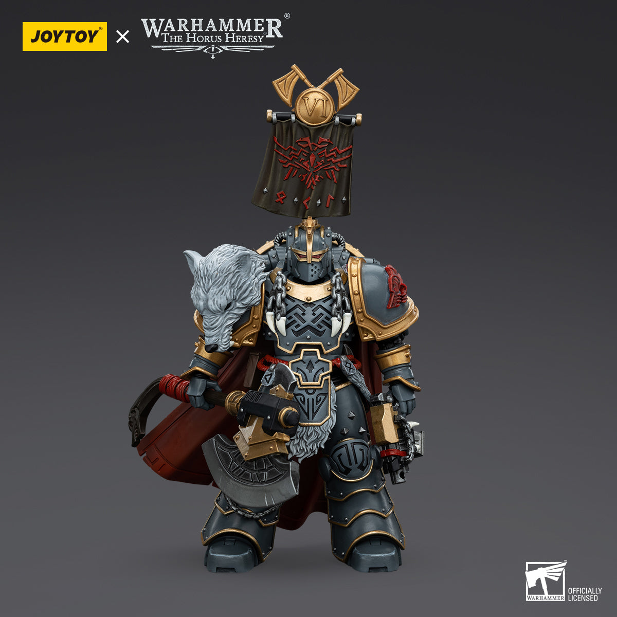 Legion Praetor with Power Axe and Combat Shield