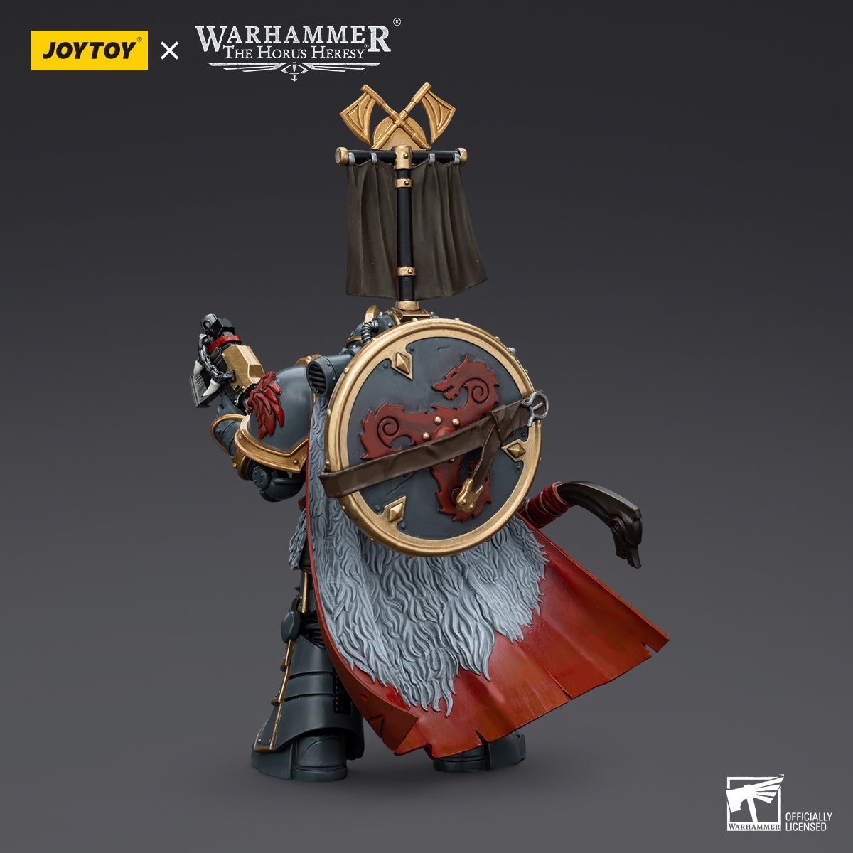Legion Praetor with Power Axe and Combat Shield