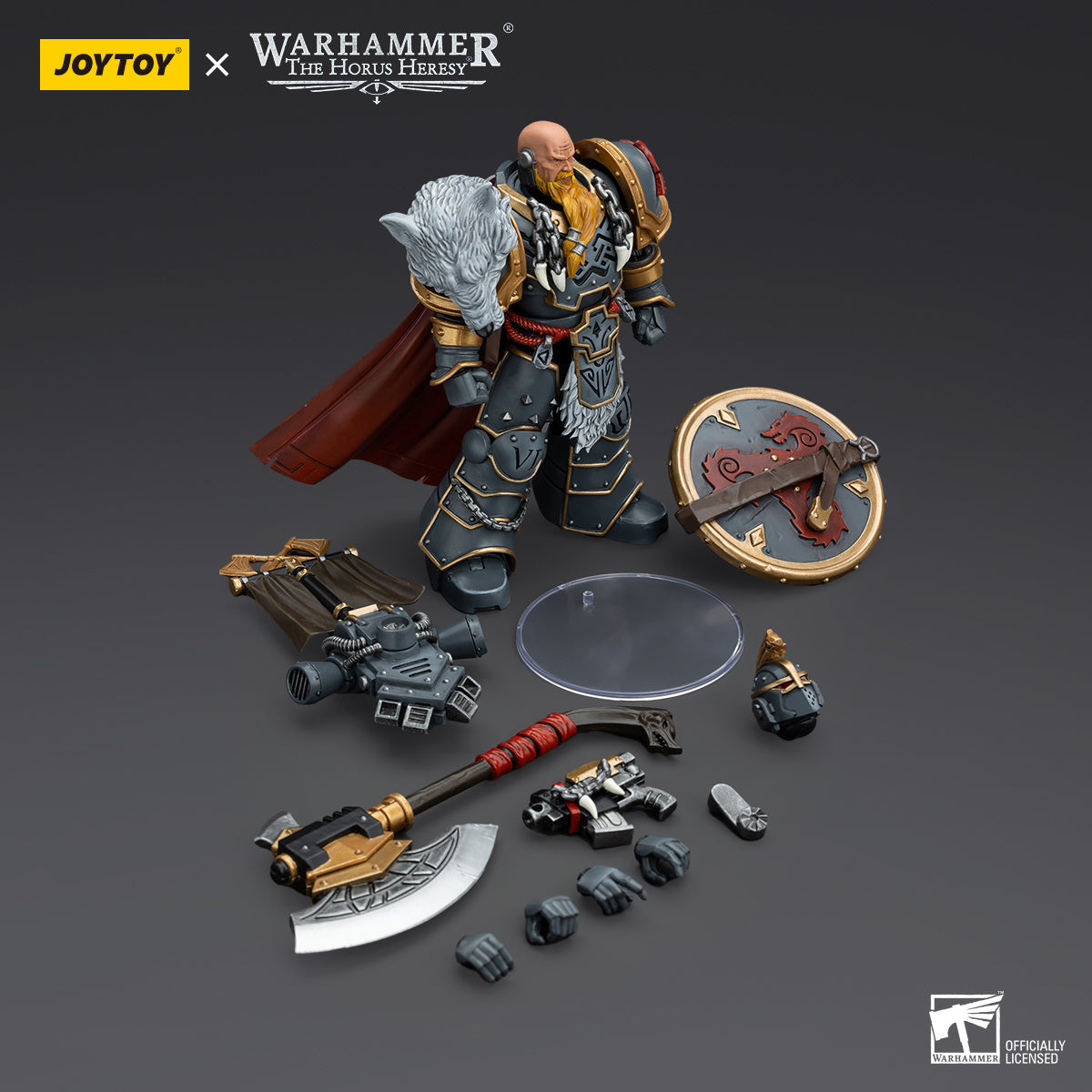 Legion Praetor with Power Axe and Combat Shield