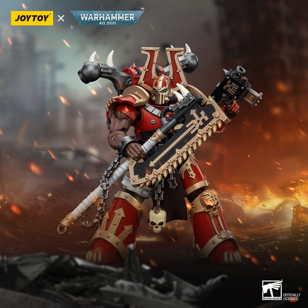 Legionary with Eviscerator Chainaxe