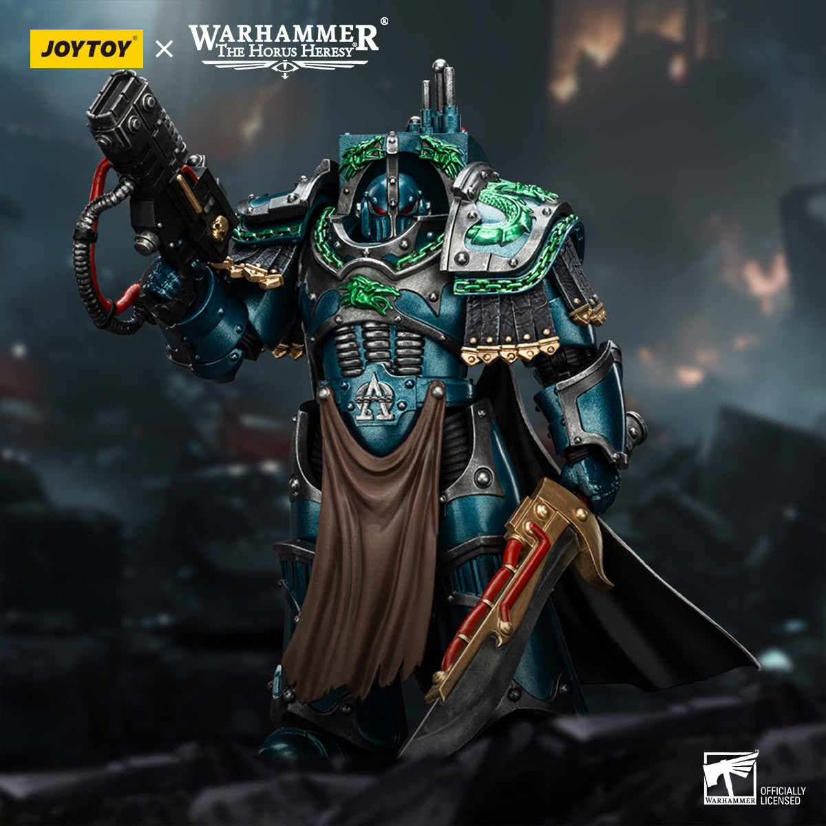 Alpha Legion - Praetor in Cataphractii Terminator Armour