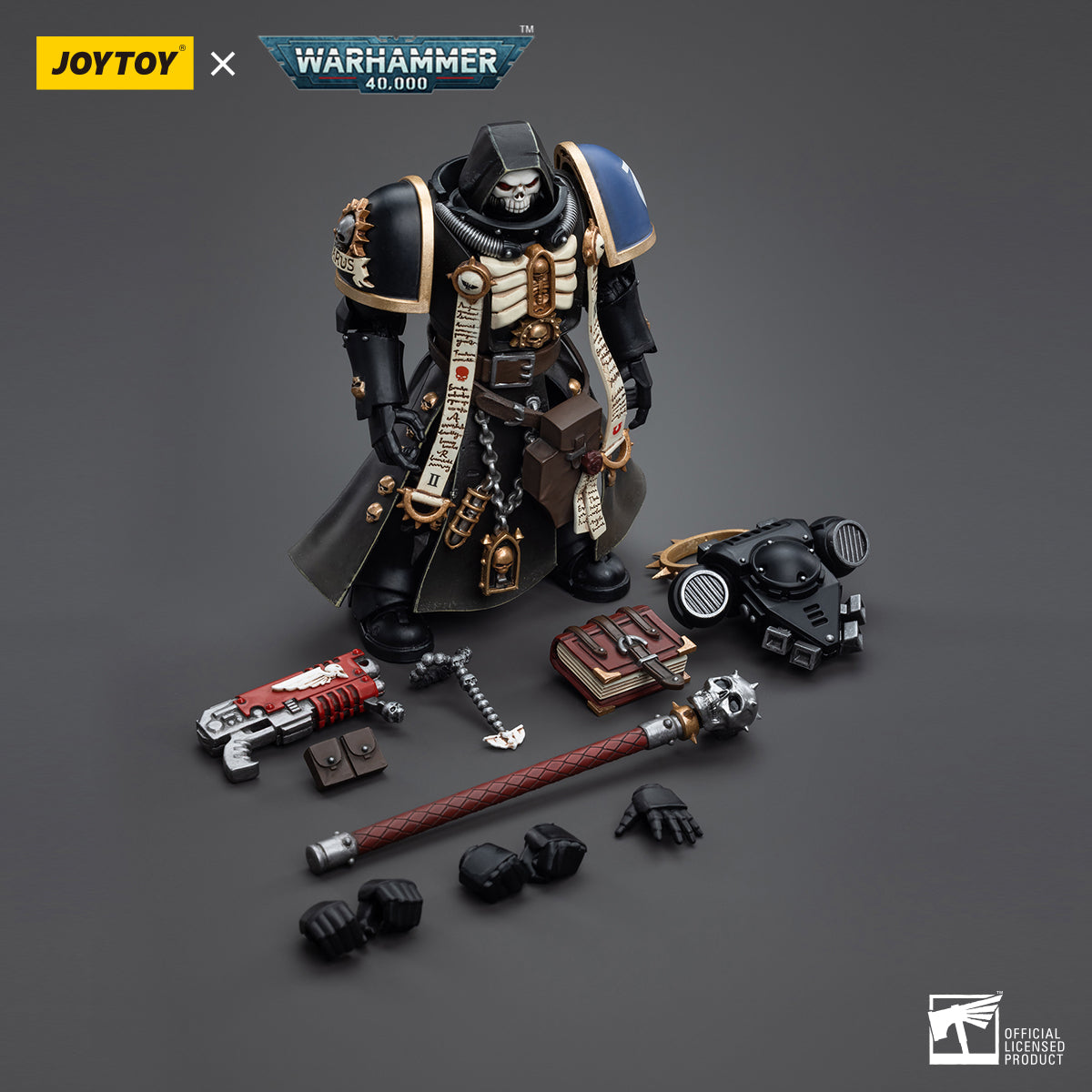Joytoy Ultramarines Primaris Chaplain Varus Action Figure