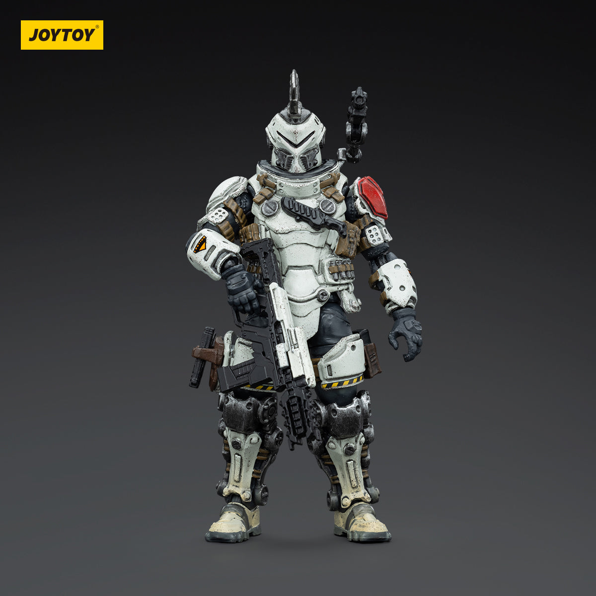 Sorrow Expeditionary Forces - 09th Legion Assault Company - Sergeant Major action figure, front view. Standing in commanding posture, displaying ornate armor and insignia of rank.