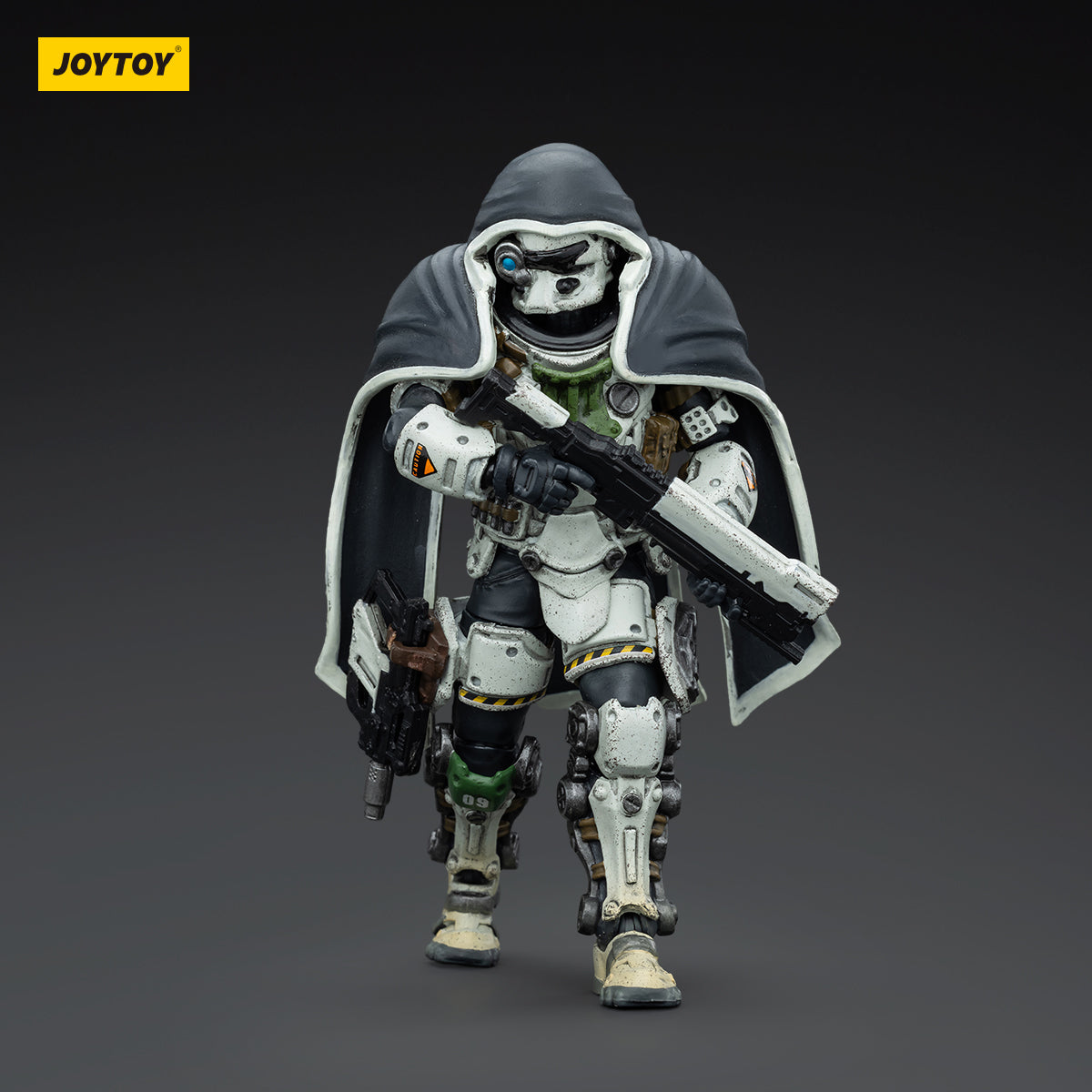 Sorrow Expeditionary Forces - 09th Legion Assault Company - Sniper action figure, front view. Features long-range gear and precision combat design