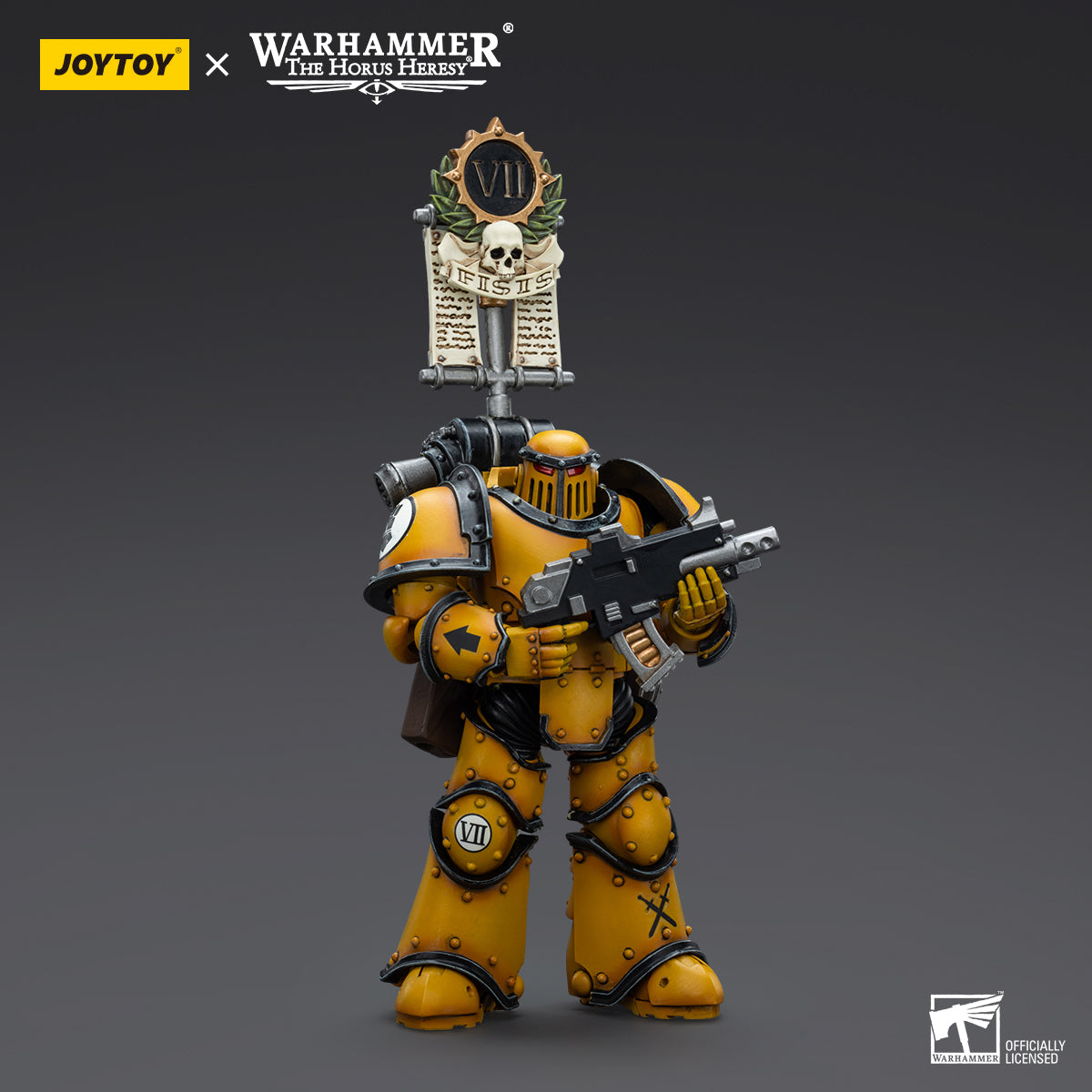 Imperial Fists - MkIII Tactical Squad - Legionary with Legion Vexilla