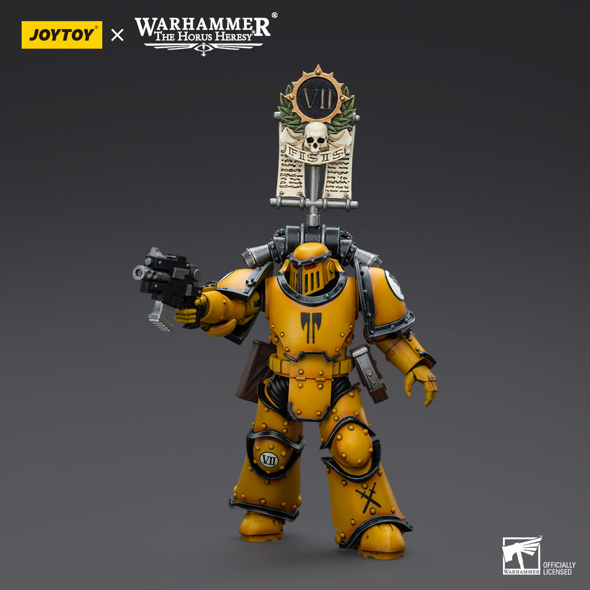 Imperial Fists - MkIII Tactical Squad - Legionary with Legion Vexilla