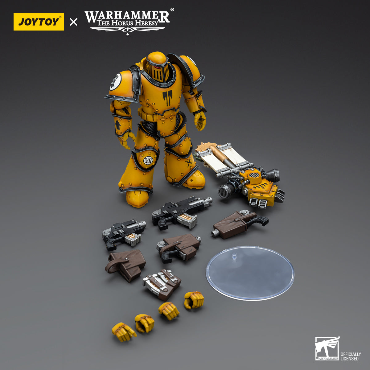 Imperial Fists - MkIII Tactical Squad - Legionary with Legion Vexilla