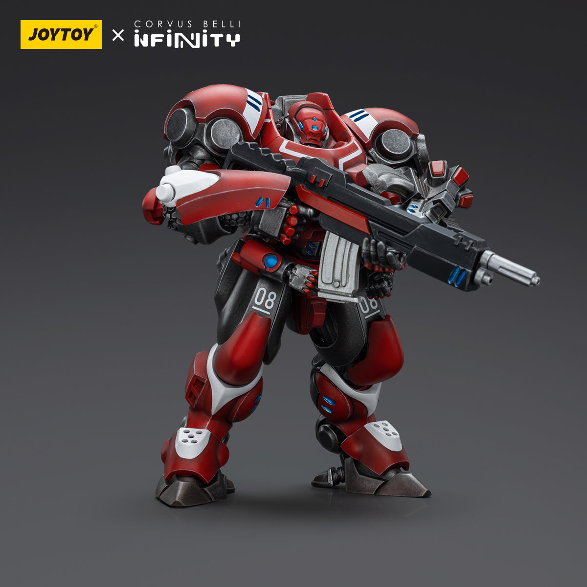 Side view of Nomads - Gecko Squadron, highlighting the mecha’s compact yet robust design. With its weapons ready and advanced articulation, the Gecko Squadron demonstrates agility and versatility, perfect for rapid deployment on the battlefield.