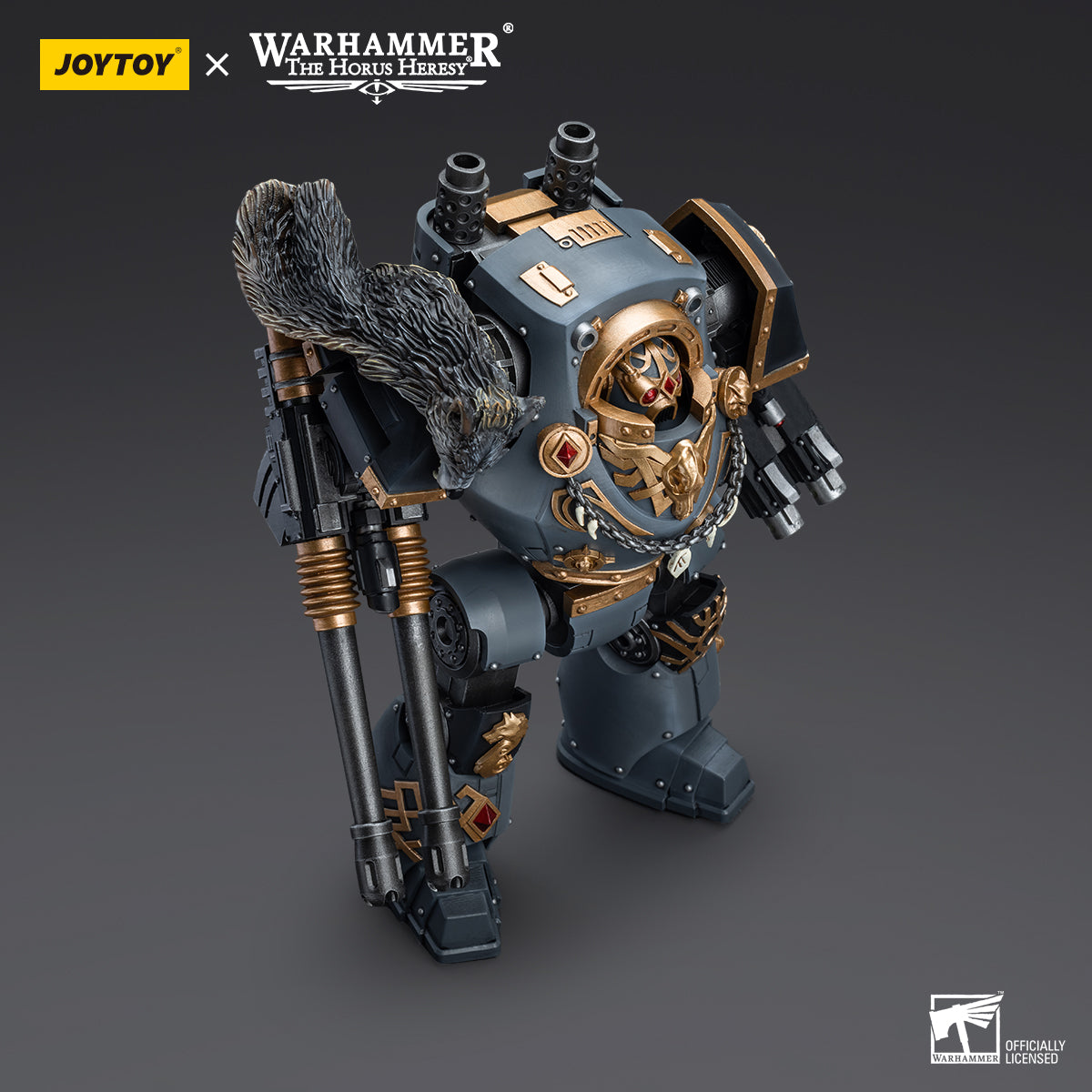 Space Wolves - Contemptor Dreadnought with Gravis Bolt Cannon